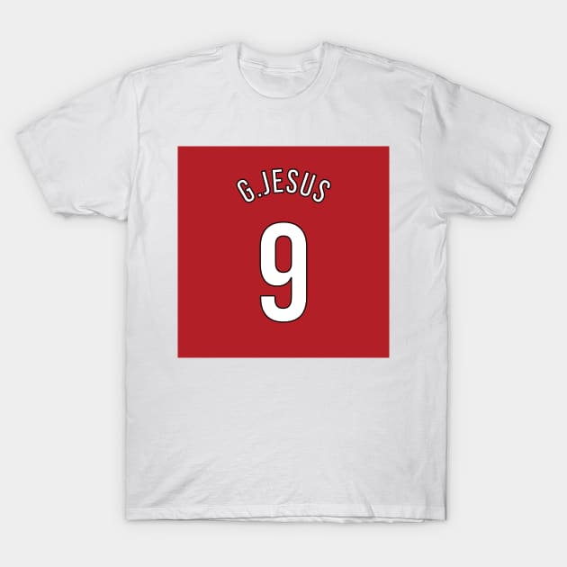 G.Jesus 9 Home Kit - 22/23 Season T-Shirt by GotchaFace